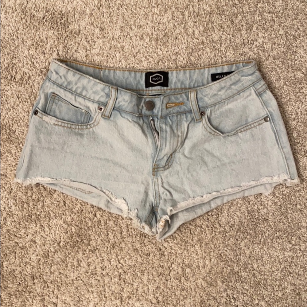 RVCA denim shorts